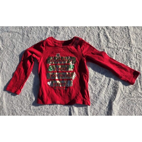 The Children's Place Top 2T "Daddy's Best Christmas Present Ever! #Obviously" - Picture 2 of 5